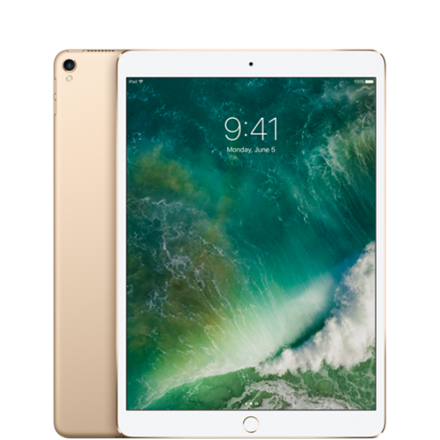 Apple IPad Pro 10.5 ", Gold, Retina display, 2224 x 1668 pixels, Triple core, 4 GB, 512 GB, 4G,