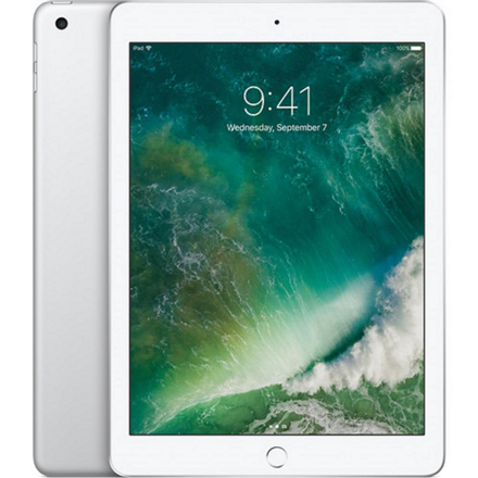 Apple iPad 9.7 &quot;, Silver, IPS, 2048 x 1536 pixels, M9, 128 GB, Wi-Fi, Rear camera, 8 MP, Blueto