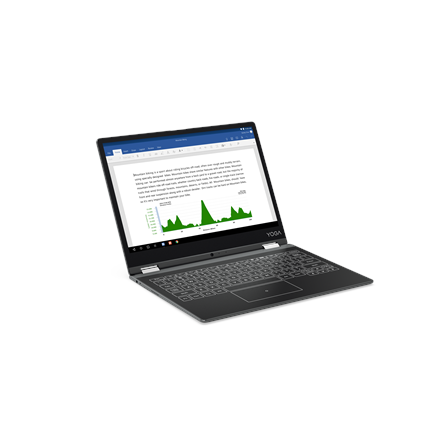 Lenovo IdeaTab Yoga Book Q501F 12.2 ", Gunmetal grey, IPS, 1280 x 800 pixels, Intel atom x5, x5