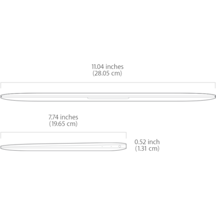Apple MacBook Silver, 12 ", Retina display IPS, 2304 x 1440 pixels, Intel Core M, M5, 8 GB, LPD