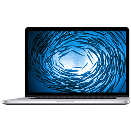 Apple MacBook Pro Retina Silver, 15.4 ", IPS, 2880 x 1800 pixels, Intel Core i7, 16 GB, DDR3L,