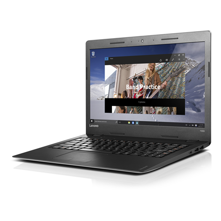 Lenovo IdeaPad 100S-14IBR Silver, 14.0 &quot;, HD, 1366 x 768 pixels, Gloss, Intel Pentium, N3710, 4
