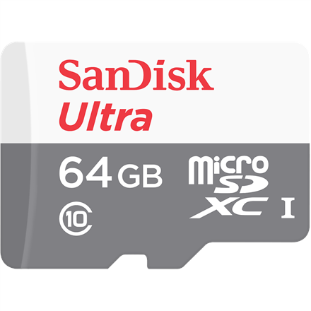 Sandisk Ultra Android 80MB/s 64 GB, MicroSDXC, Flash memory class 10