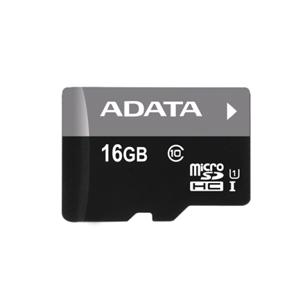 ADATA Premier UHS-I 16 GB, MicroSDHC, Flash memory class 10, No