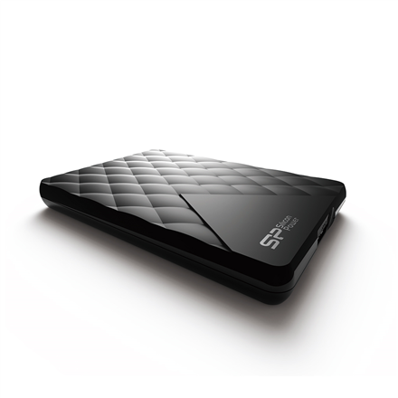 Silicon Power Diamond D06 1TB 2.5 ", USB 3.1, Black