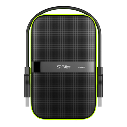 Silicon Power Armor A60 1TB 2.5 &quot;, USB 3.1, Black/Green